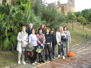 Progetto europeo Comenius - La delegazione italiana visita i giardini dell'Andalusia
